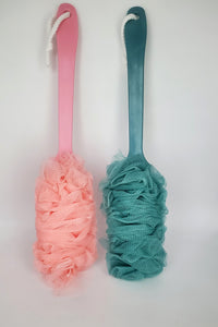 1pc Luxury Long Handle Back Scrubber: Loofah