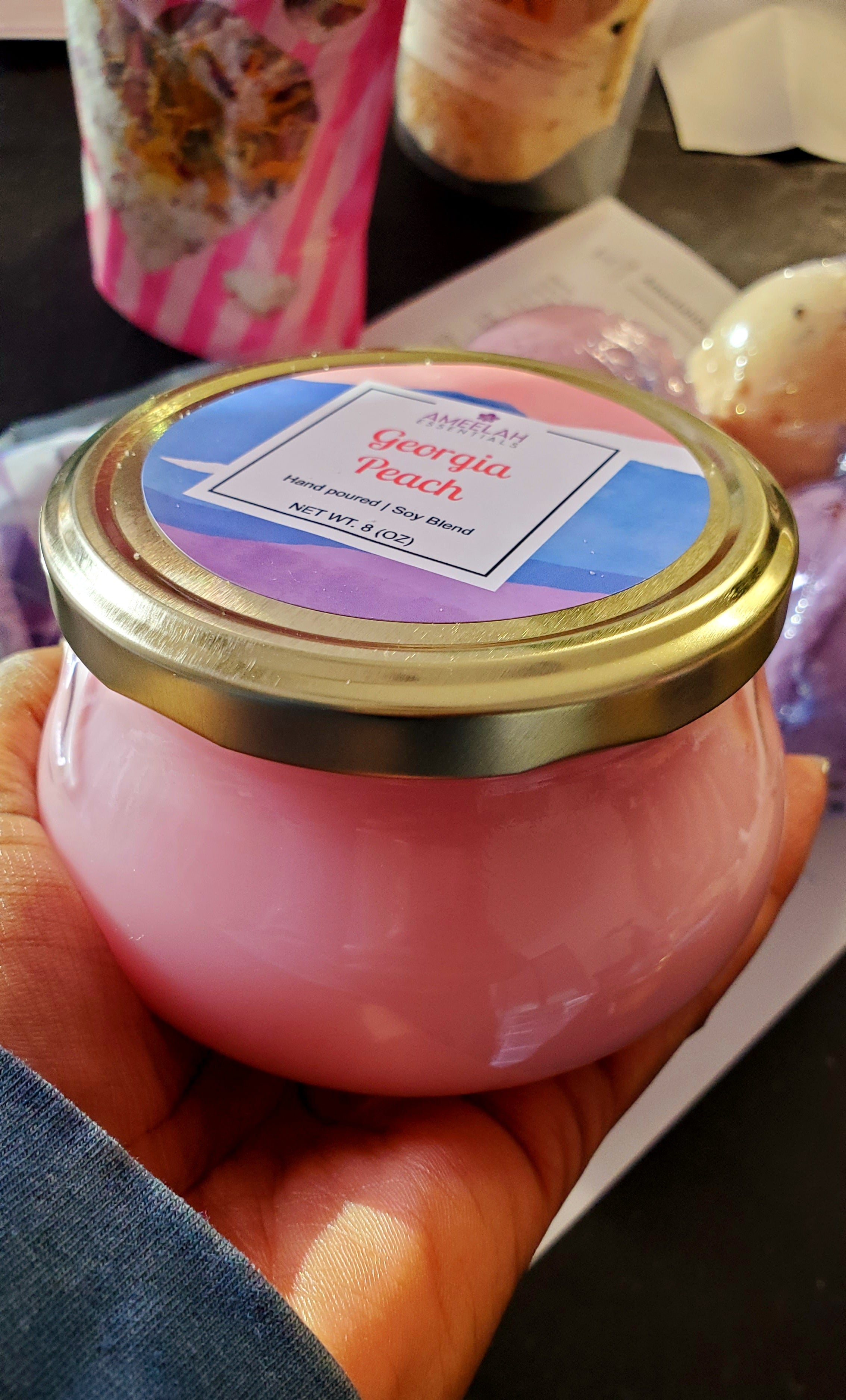 Georgia Peach Candles