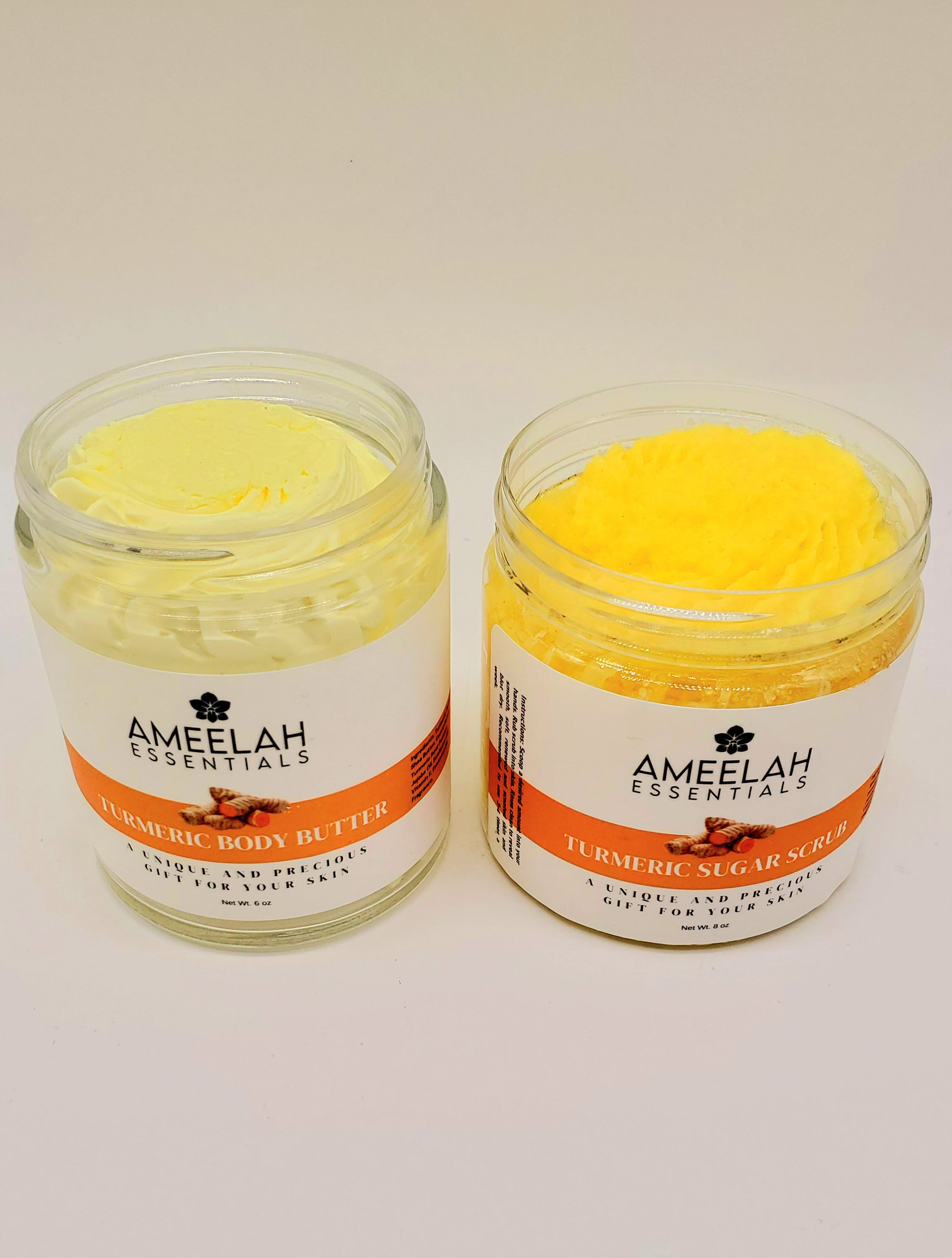 Turmeric Body Butter & Sugar Scrub