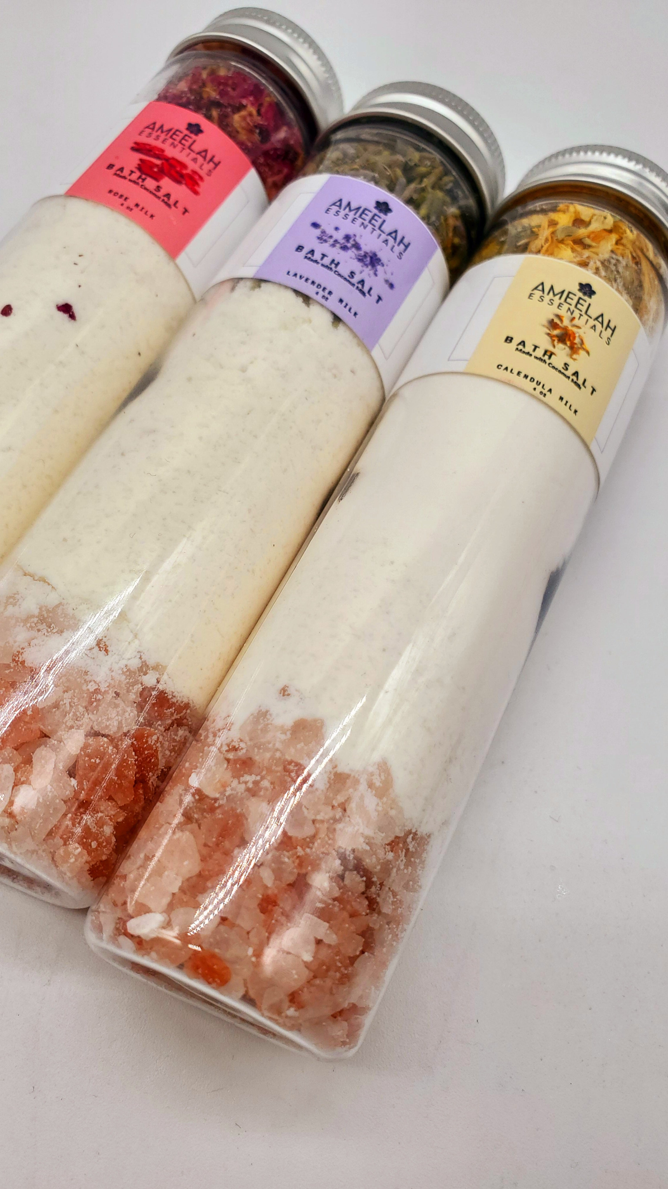 Coconut Milk Test Tube Bath Salts | Includes All 3 Test Tubes