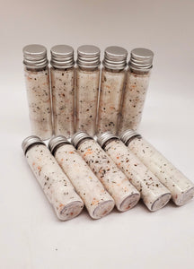 25 Mini Bath Salt Test Tubes | Wholesale Bath Salt